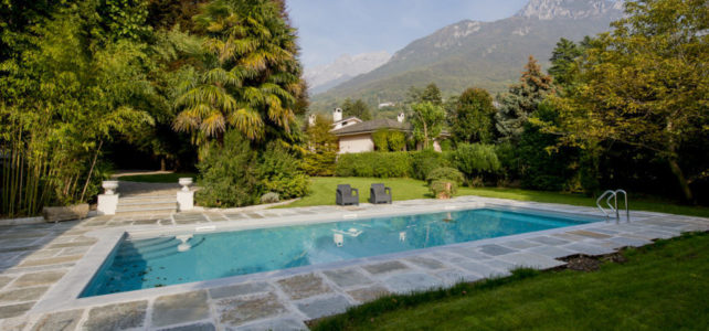 Villa with pool in Lake Como