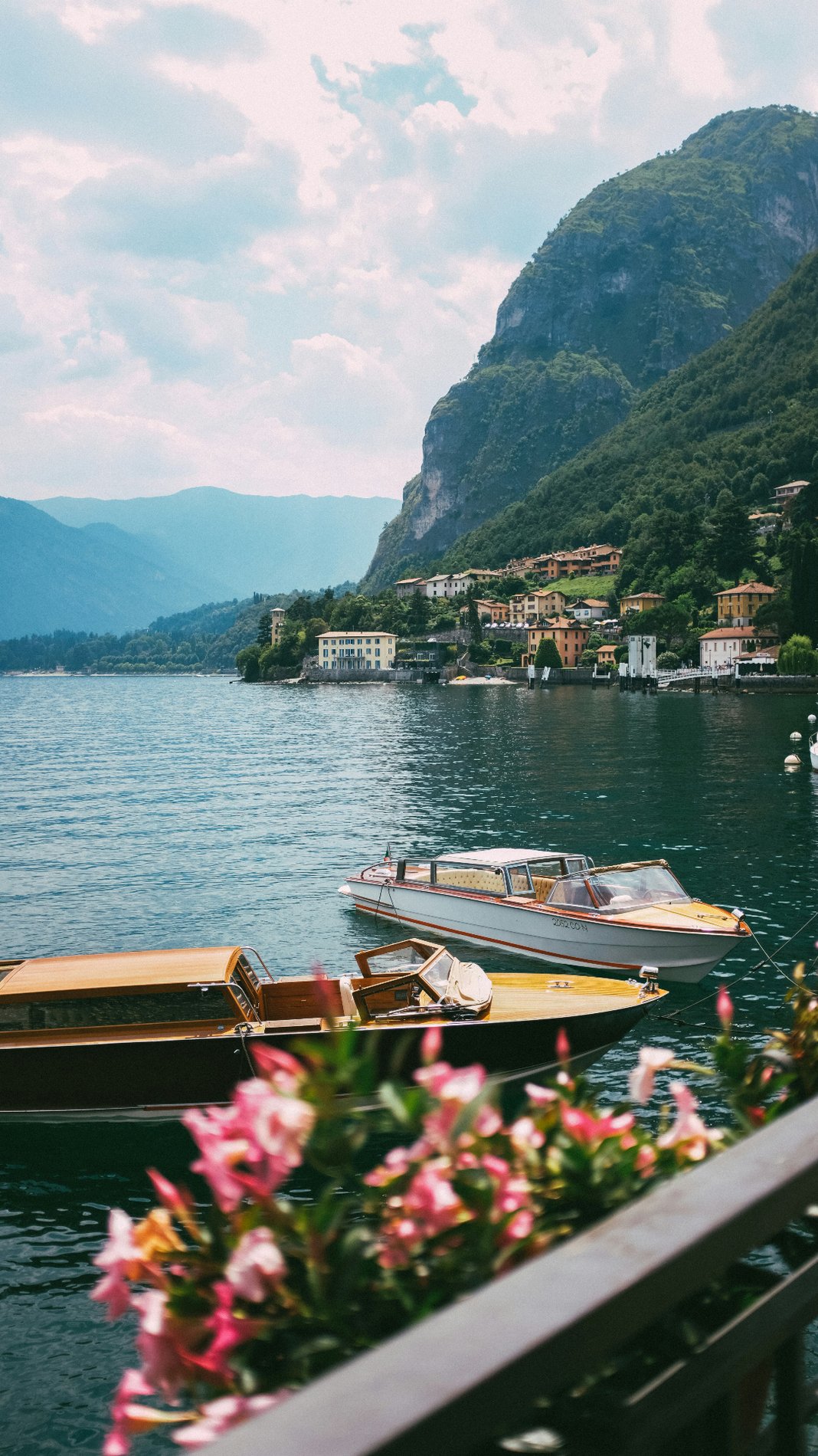 Barche sul Lago di Como